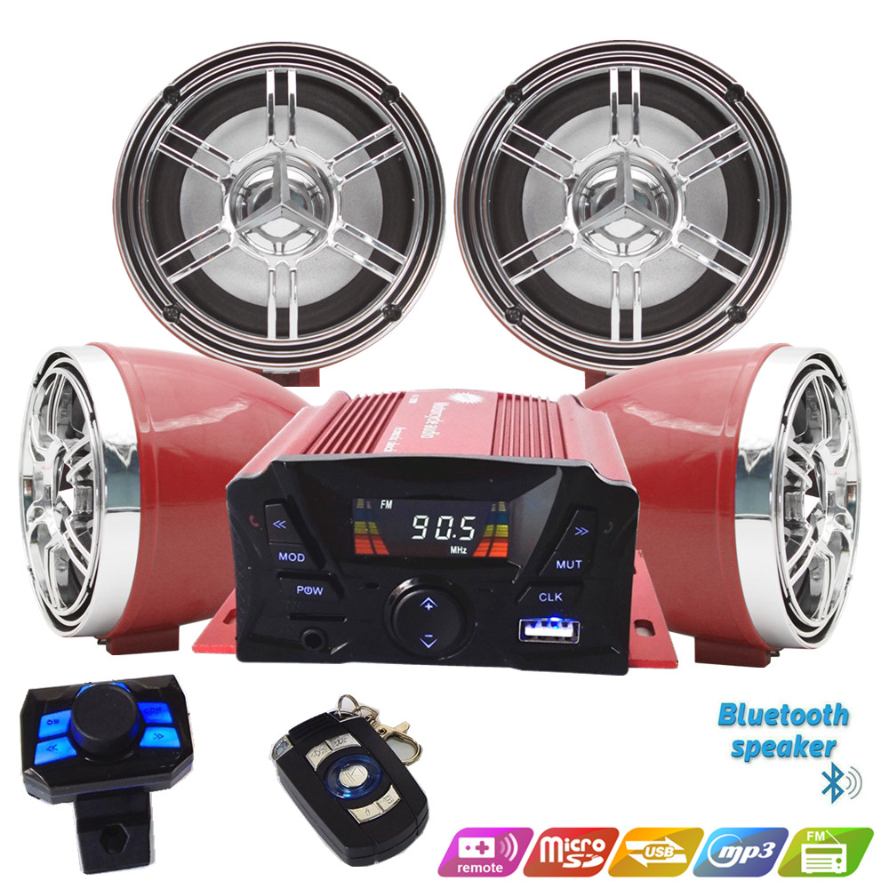 Audio Music Player - 12V 4 Kanal UTV ATV Golf