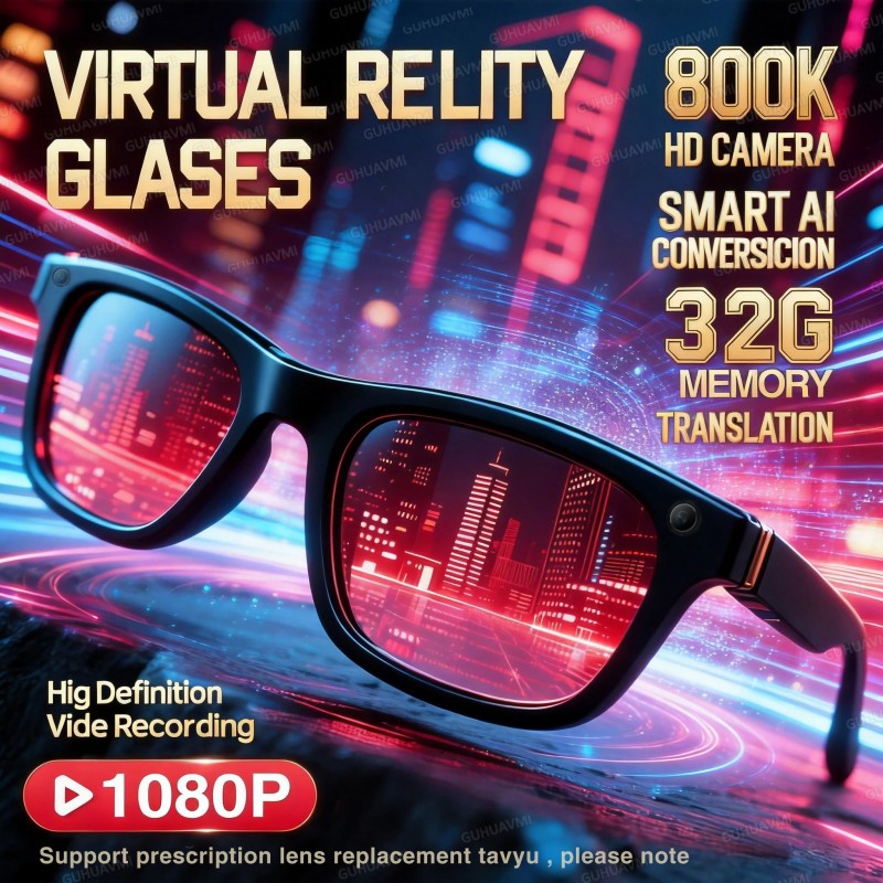 Audio Music Player - Lenovo 8K AI Akıllı Gözlükler 100MP