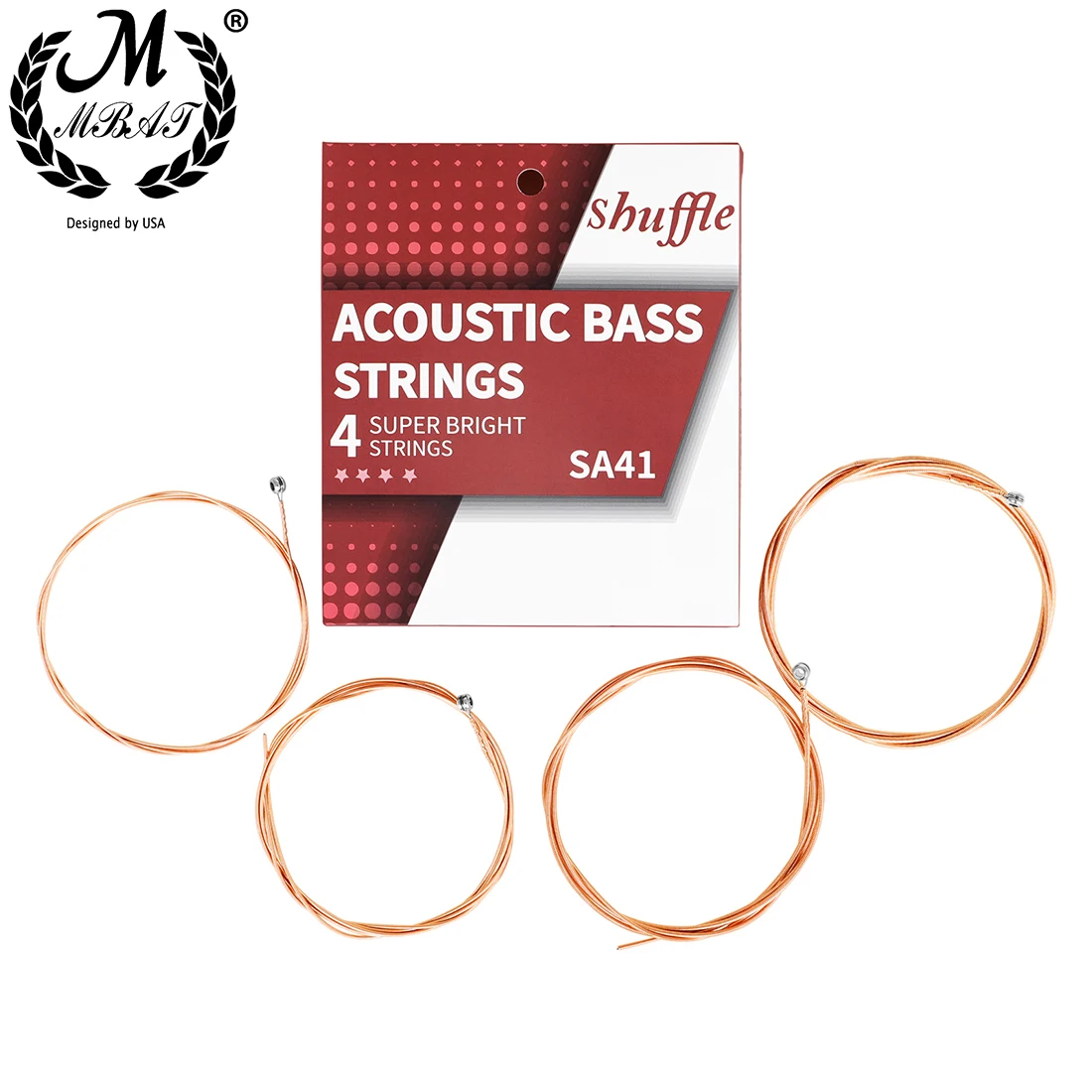 Bass Guitar Strings - M MBAT Akustik Bas Telleri 4