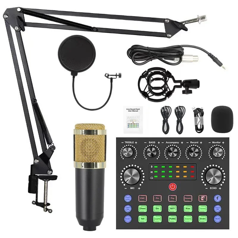 Shure Mic Sm58 - Kondenser Mikrofon Şarkı Söyleme Kablolu Mikrofon