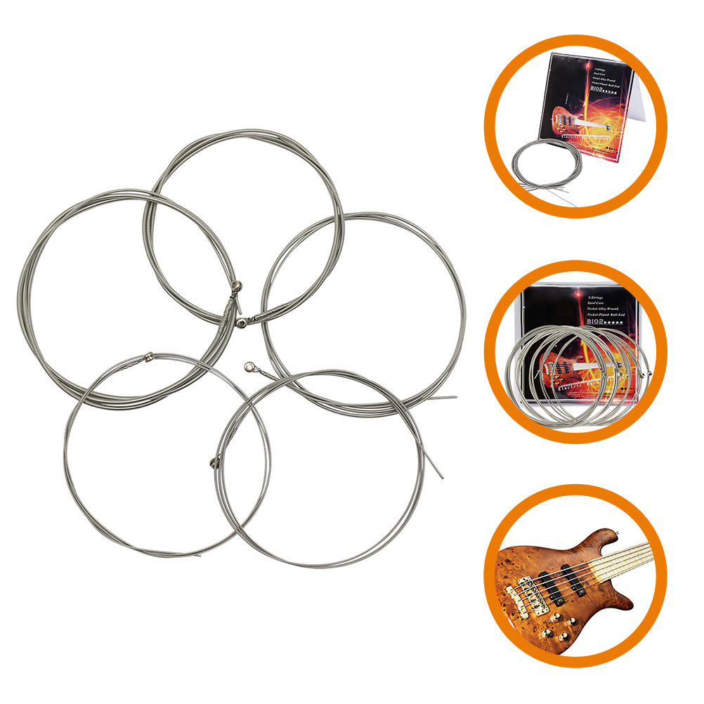 Bass Guitar Strings - 1 Paket Güvenilir 5 Telli Elektrik