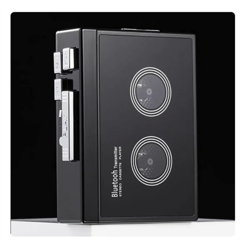 Audio Music Player - Mükemmel-1 Parça Siyah Retro Stereo Kaset