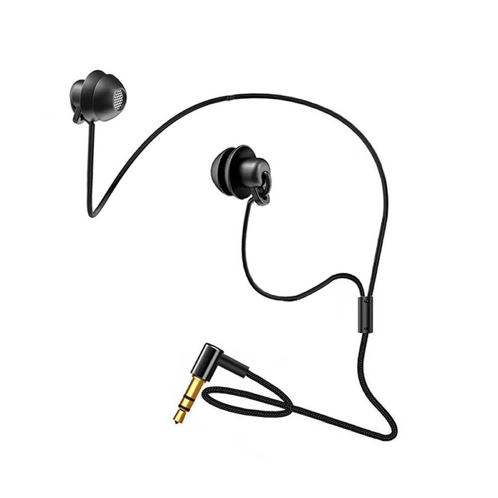 Audio Music Player - 3.5mm Kısa Kablolu Kulaklıklar Silikon Kulaklık