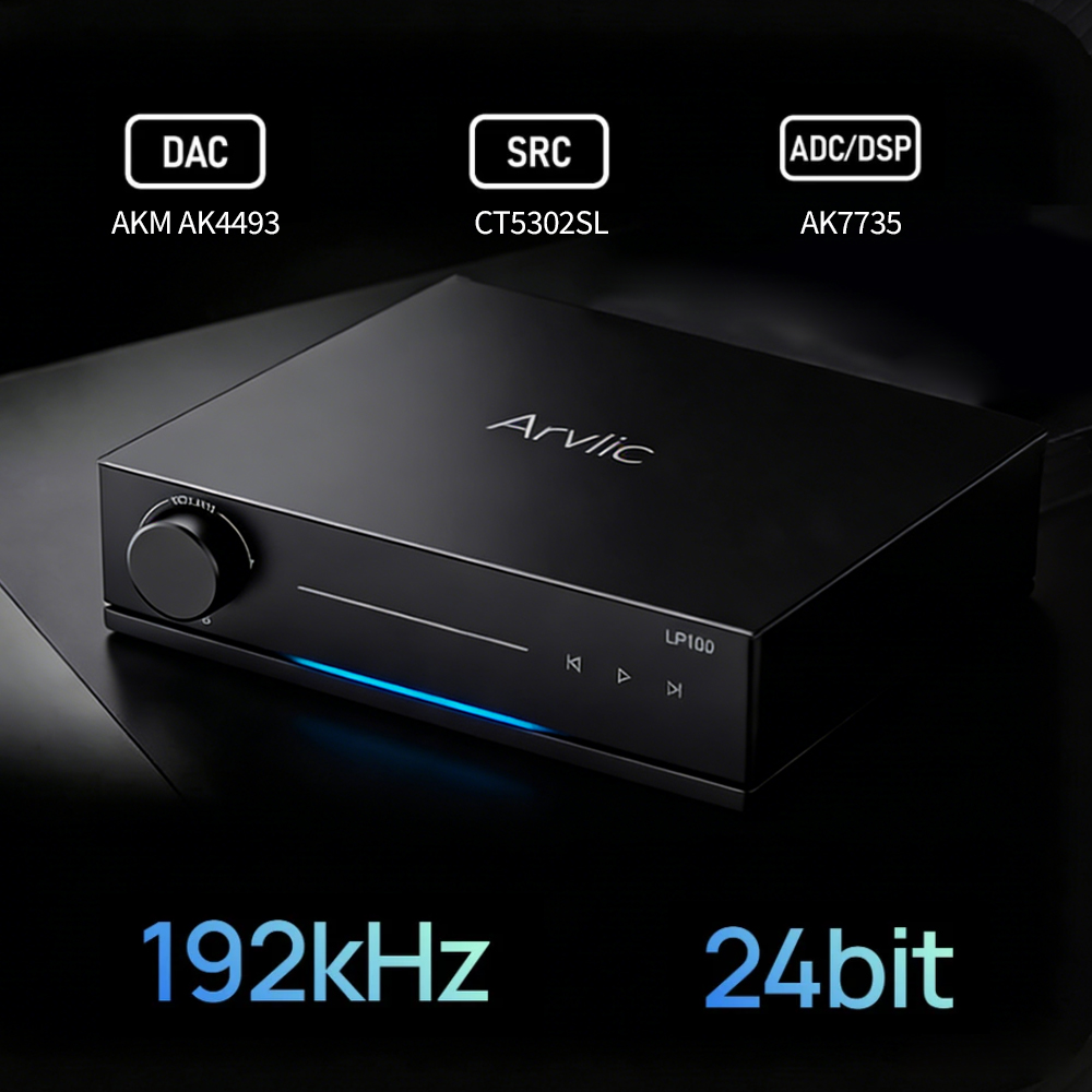 Audio Music Google - Arylic LP100 Kablosuz Müzik Akış Cihazı,