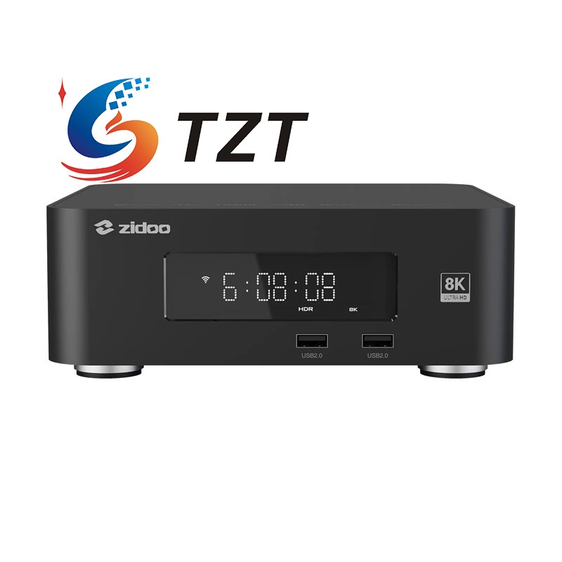 TZT ZIDOO Z30 PRO 8K Müzik Çal - Audio Music Player incelemesi ve fiyatı