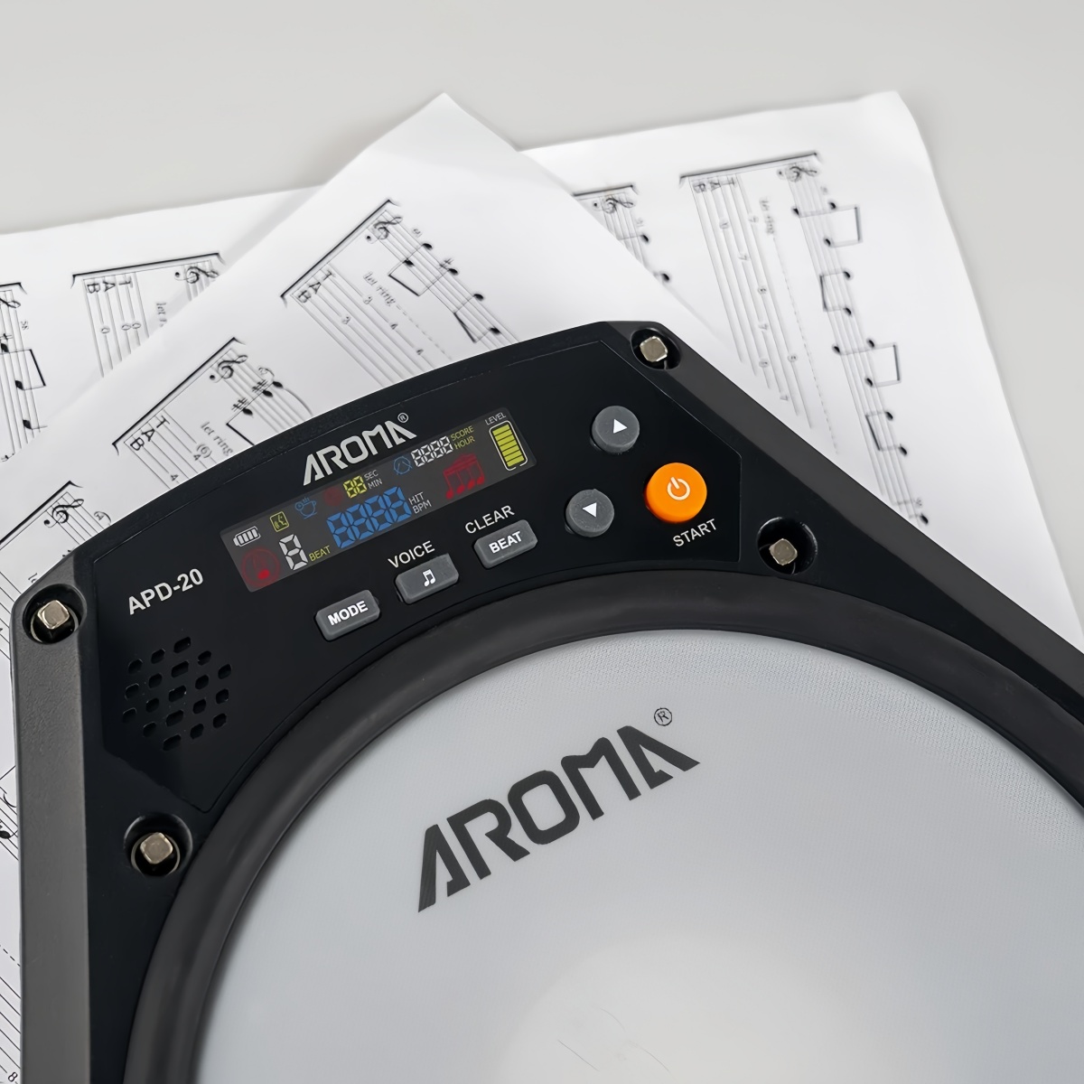 Aroma APD-20 Dilsiz Davul Pedi - Drum Practice Pad incelemesi ve fiyatı