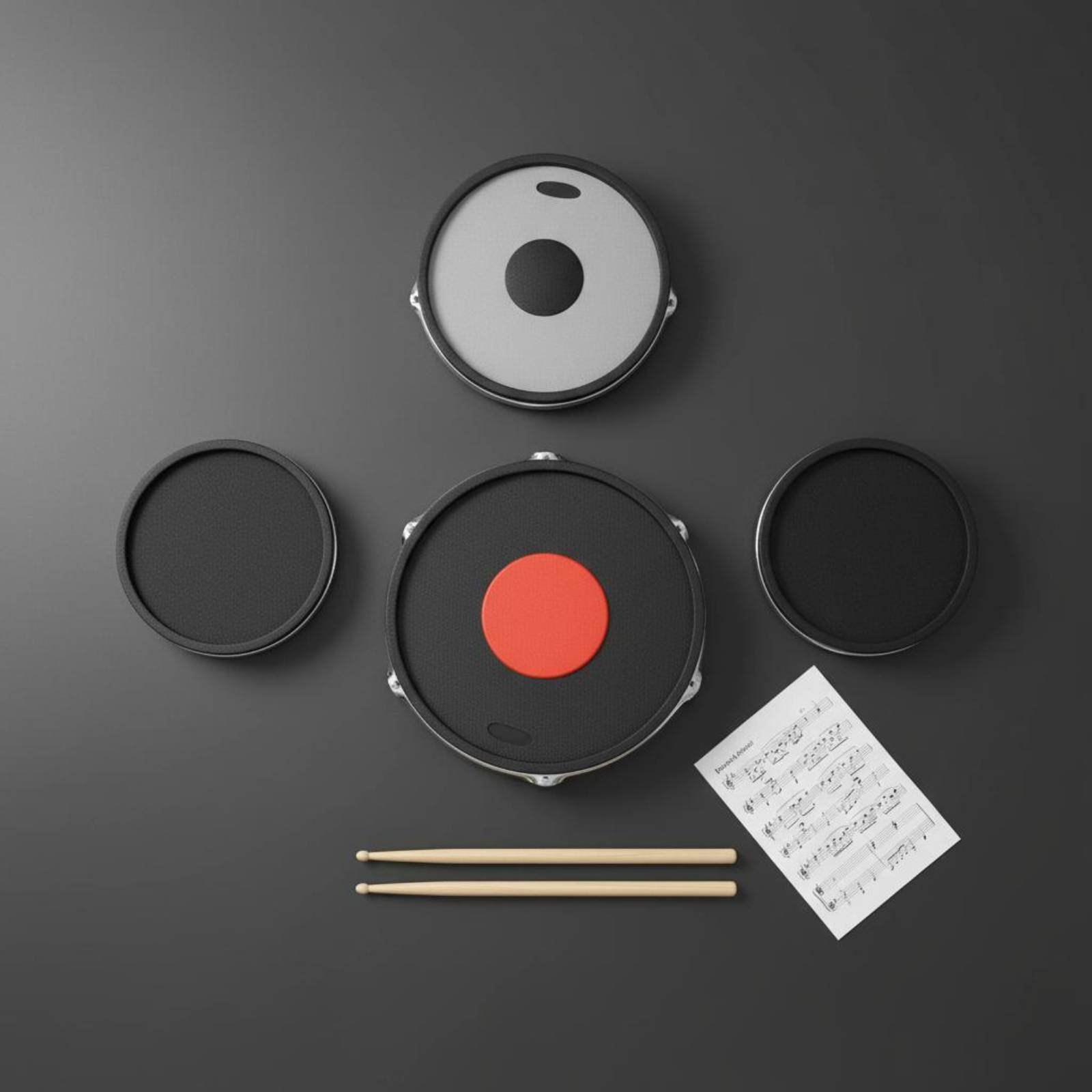 Kauçuk Davul ve Zil Susturucul - Drum Practice Pad incelemesi ve fiyatı