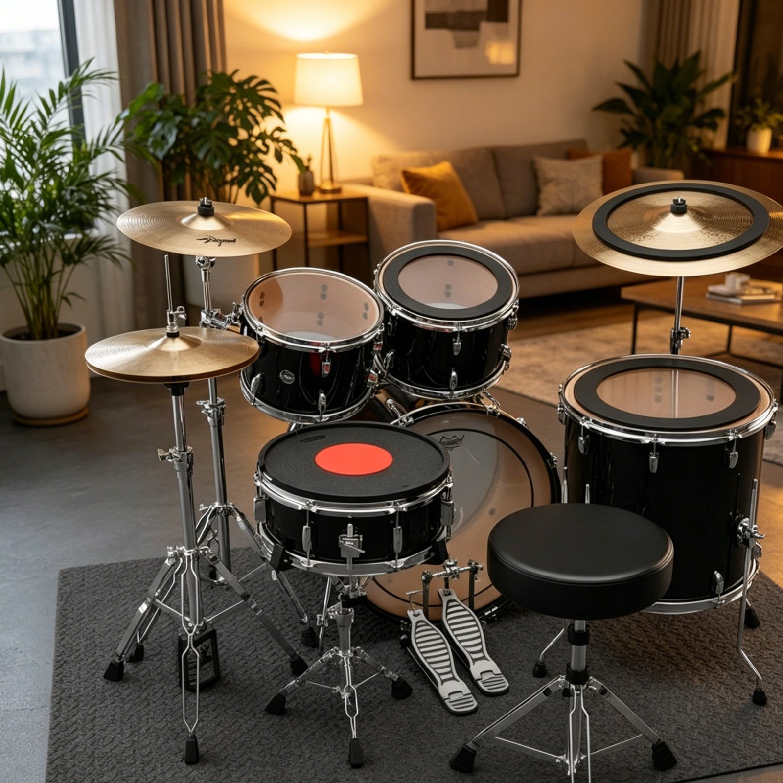 Kauçuk Davul ve Zil Susturucul - Drum Practice Pad incelemesi ve fiyatı