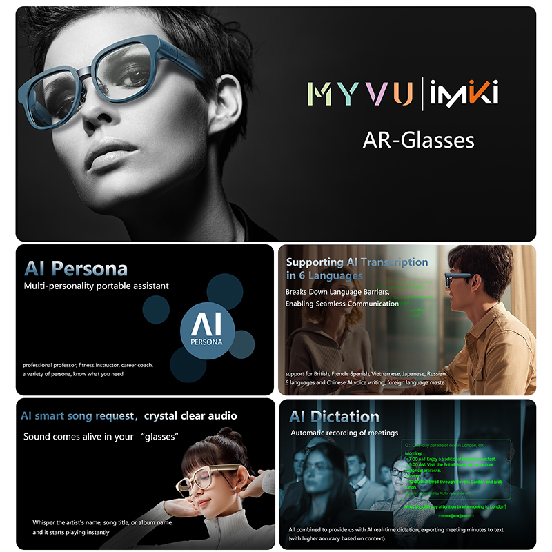 IMIKI AR Gözlükleri Google Asi - Audio Music Google incelemesi ve fiyatı