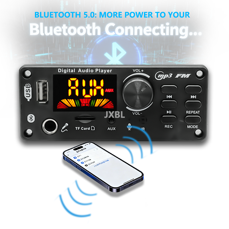 80W Bluetooth 5.0 MP3 Dekoder  - Audio Music Player incelemesi ve fiyatı