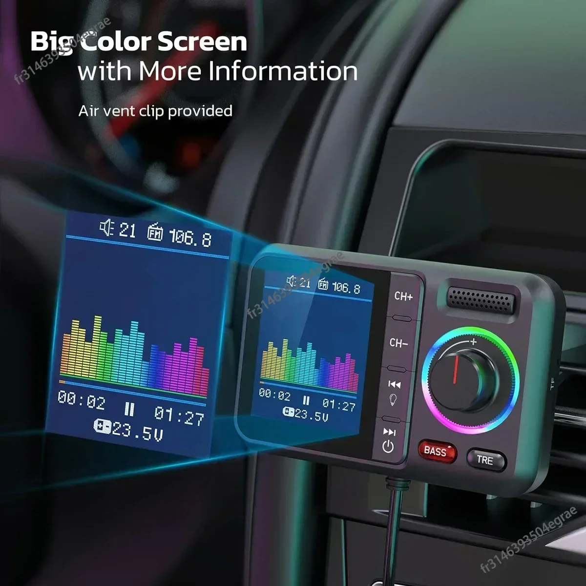 Büyük Renkli Ekranlı Kablosuz  - Audio Music Player incelemesi ve fiyatı